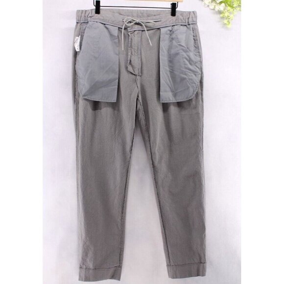 Zanerobe Men's Suitshot Pants Chino Drawstring Tapered Leg Grey 34X30 - Picture 5 of 11